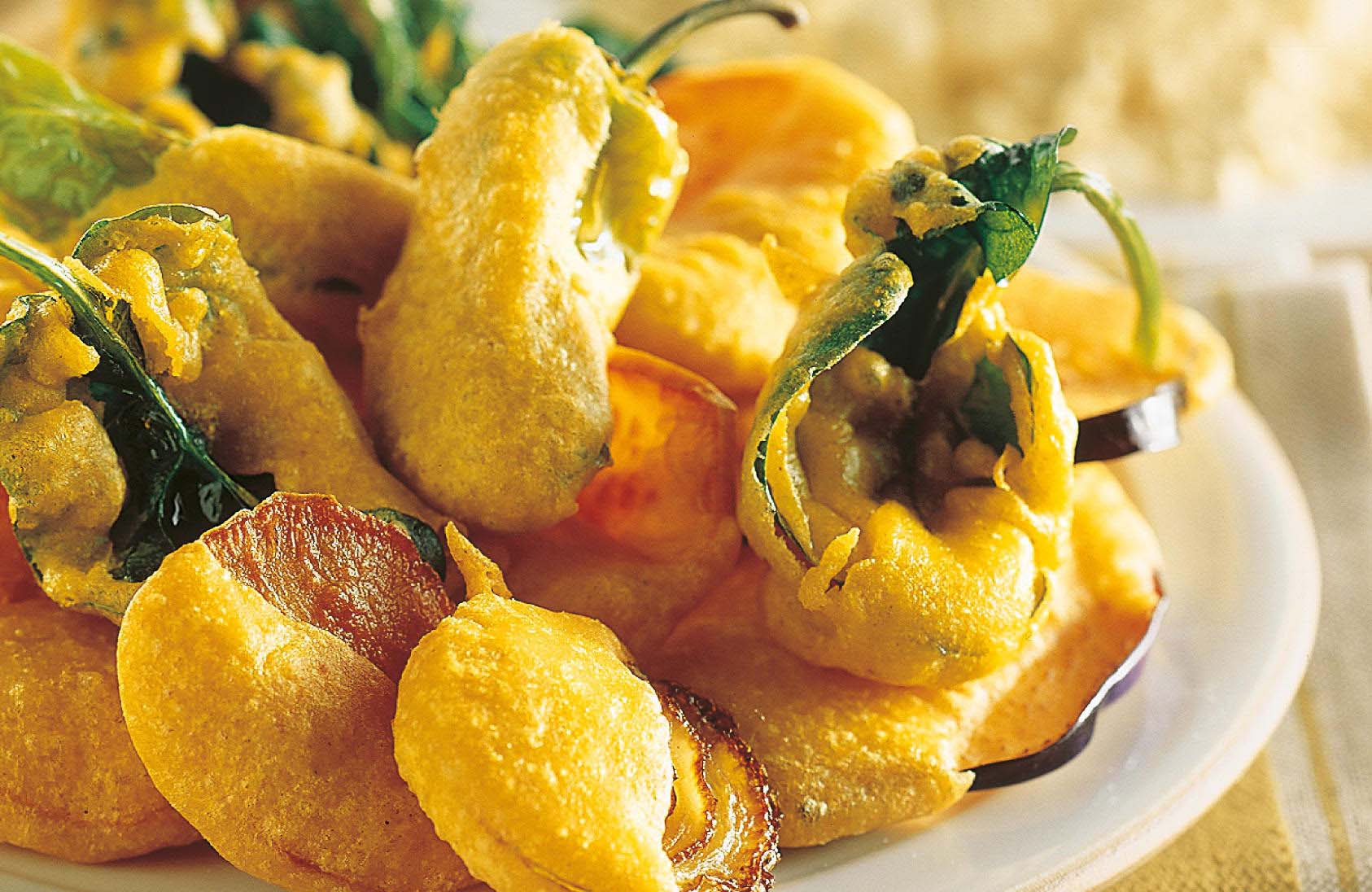 Battered Vegetables: Salento Traditional Appetizers - Corte Micali Pizza Restaurant in Martano